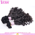 Wholesale 100 percent russian aunty funmi hair bouncy curls top grade 7a funmi human hair